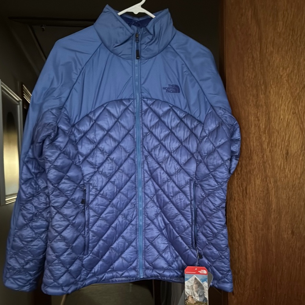 The North Face Women's Blue Quilted Jacket